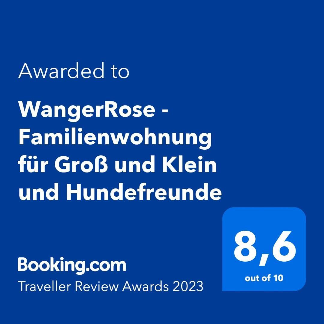 Wangerrose - Familienwohnung Fuer Gross Und Klein Und Hundefreunde Вангероге Экстерьер фото