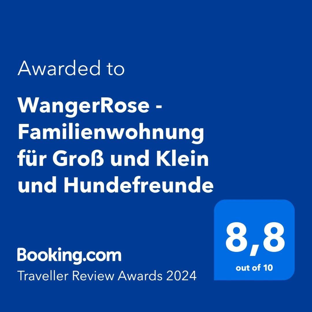 Wangerrose - Familienwohnung Fuer Gross Und Klein Und Hundefreunde Вангероге Экстерьер фото